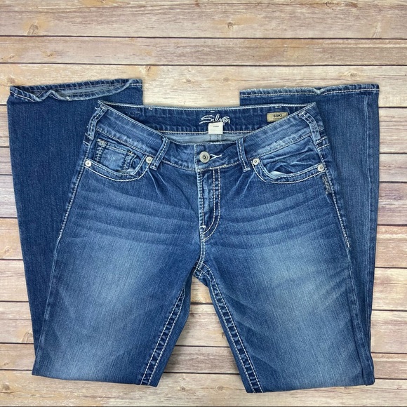 SILVER Suki Jeans Mid Rise Bootcut - Picture 3 of 9